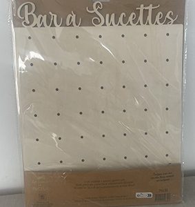 Présentoir Bar à sucettes en bois